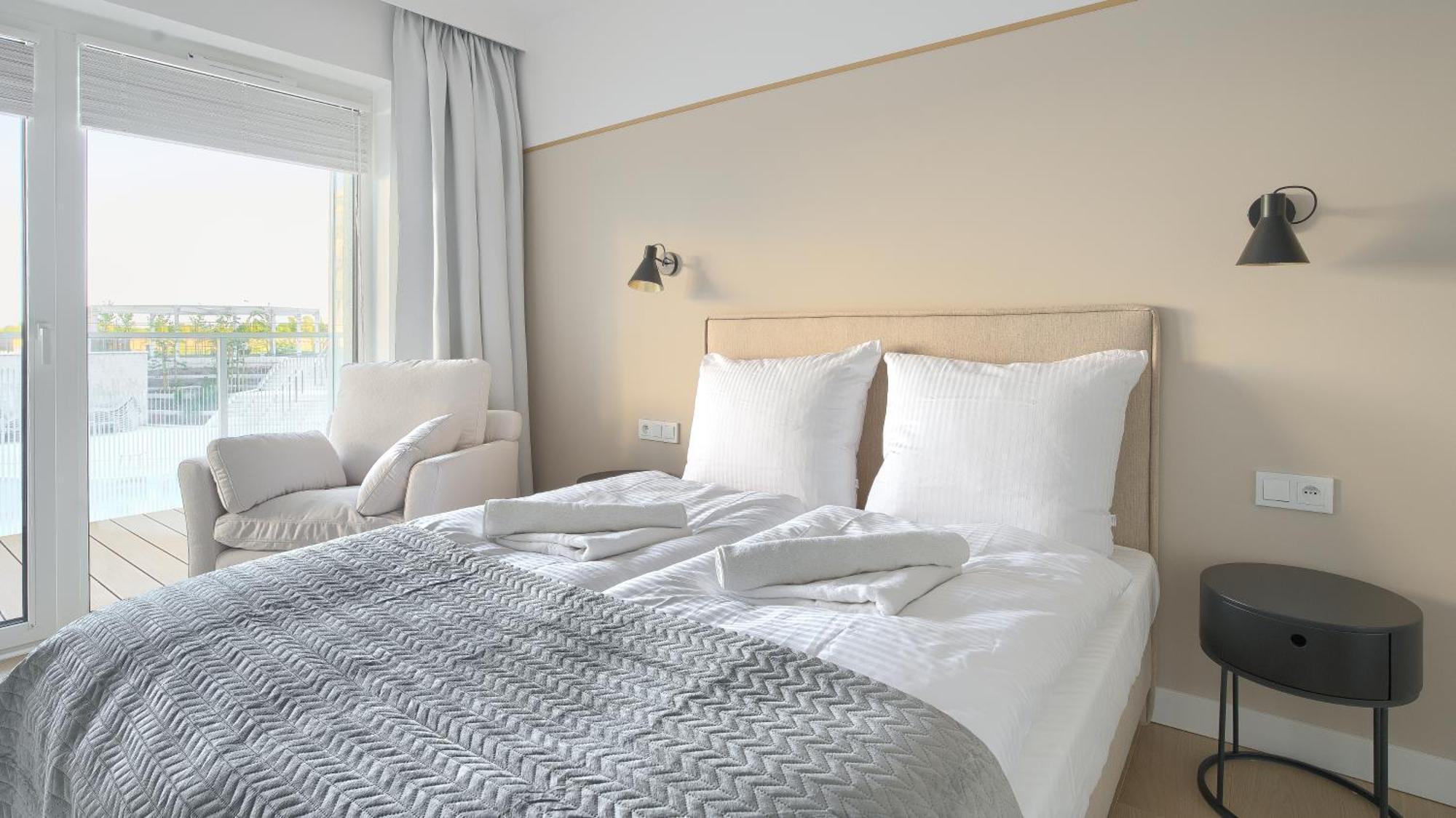 Apartamenty Sun & Snow Polanki Aqua Z Basenem Kołobrzeg Esterno foto